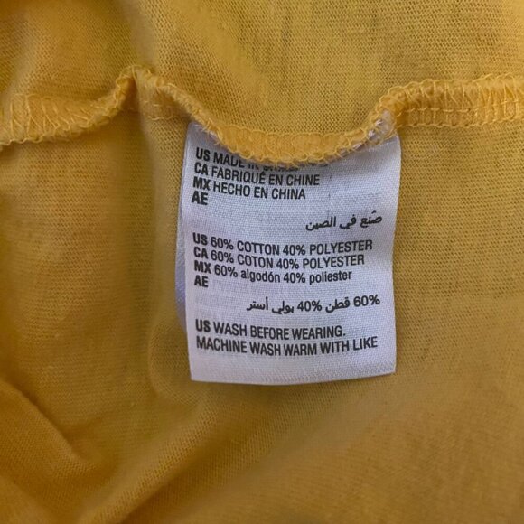 Epic Threads Toddler T-Shirt | Yellow Crewneck Tee | Size 2T | Cotton Blend - Picture 7 of 7